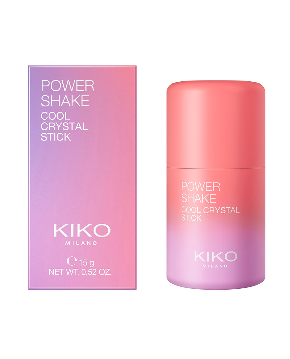 Stick Para El Rostro Y El Contorno De Los Ojos Power Shake Cool Crystal Stick Kiko Milano 6