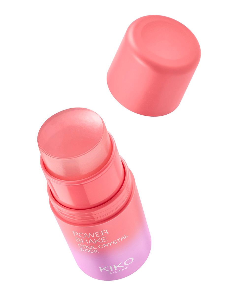 Stick Para El Rostro Y El Contorno De Los Ojos Power Shake Cool Crystal Stick Kiko Milano 8