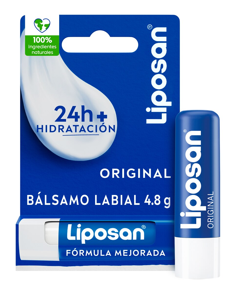Liposan - Bálsamo Labial Original 4,8 Gr Liposan.