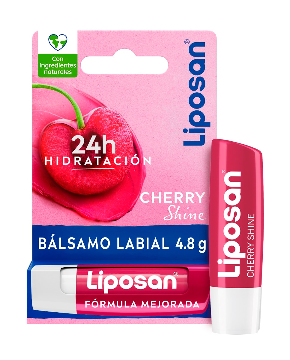 Liposan - Bálsamo Labial Sabor Cereza 4,8 Gr Liposan.