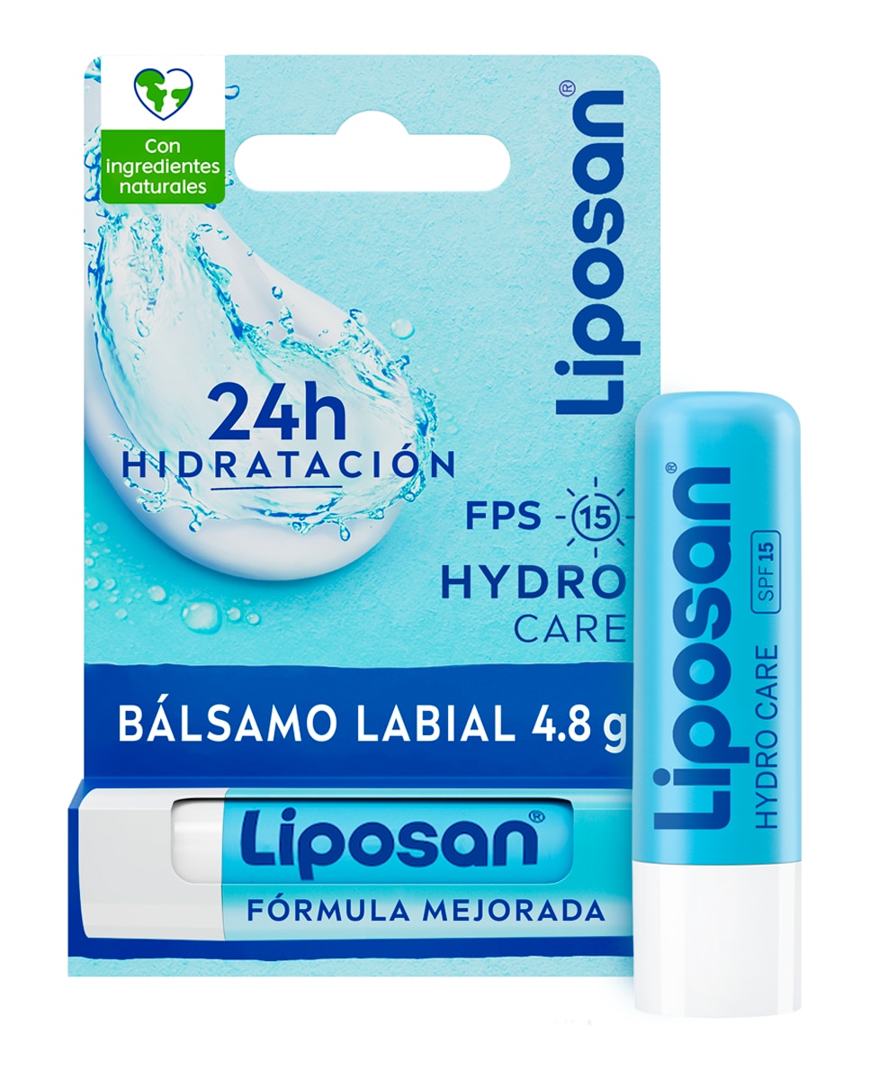 Liposan - Bálsamo Labial Hydro Care Hidratante 4,8 Gr Liposan.