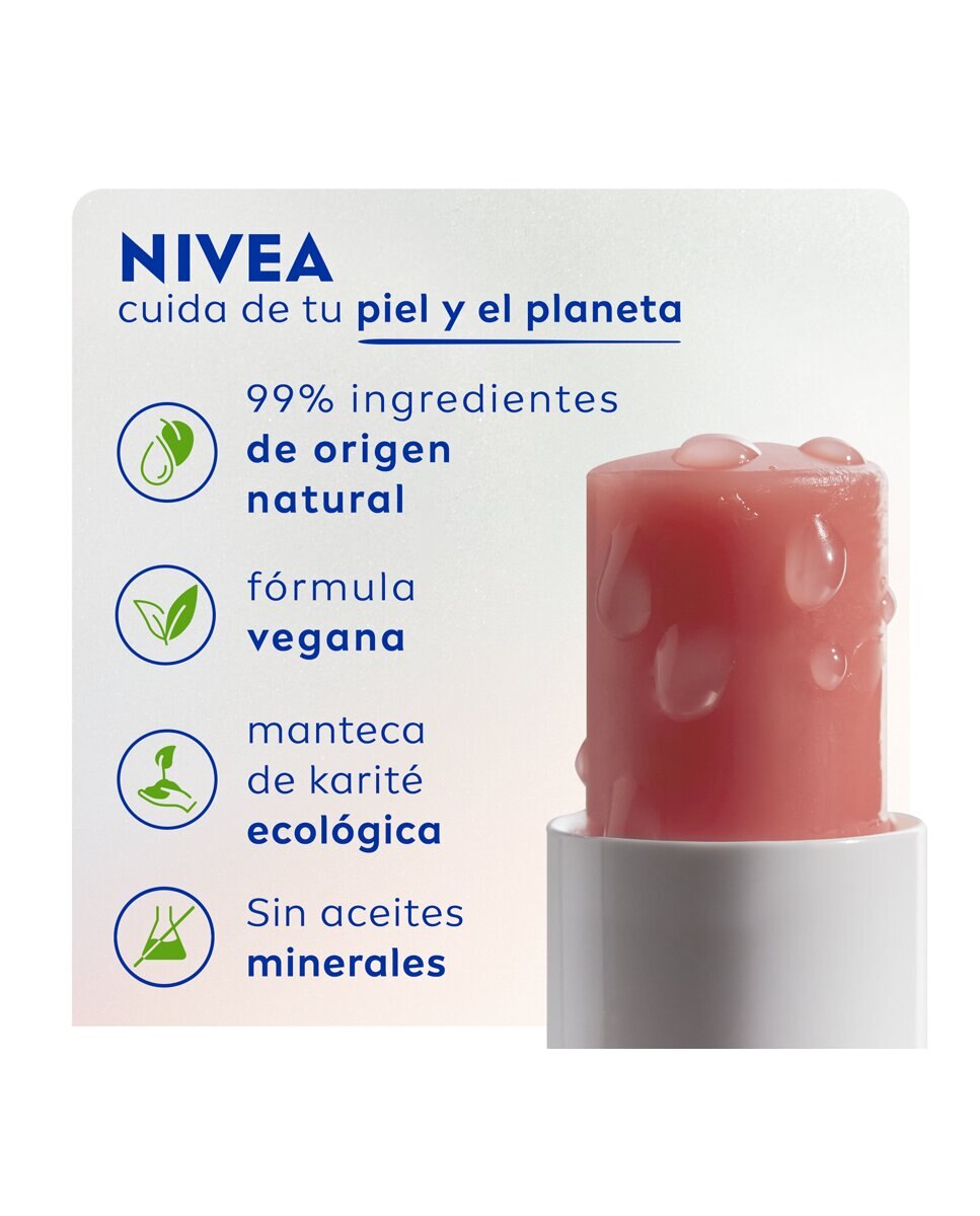 Bálsamo Labial Hyaluron Lip Moisture Plus Rosé 5,2 Gr Liposan - 4,8 gr 7
