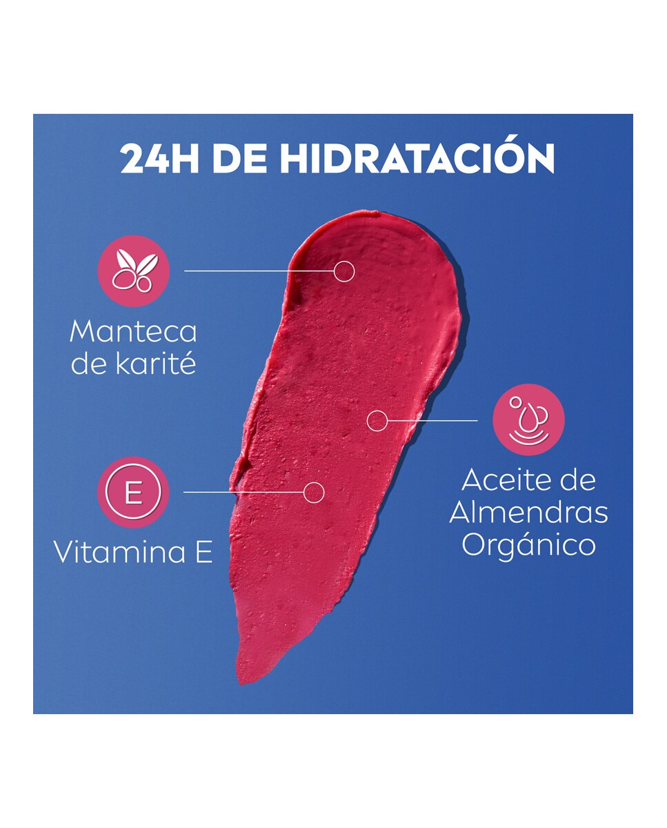 Imagen 5 de Bálsamo 3 En 1 Labios Y Mejillas Caring Beauty Intenso Spf30 4,8 Gr Liposan - Pink Pink