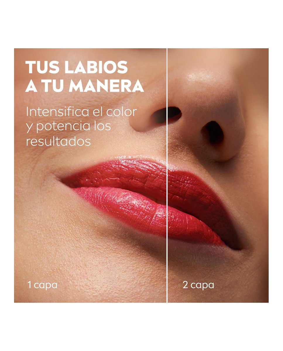 Imagen 4 de Bálsamo 3 En 1 Labios Y Mejillas Caring Beauty Intenso Spf30 4,8 Gr Liposan - Red Red