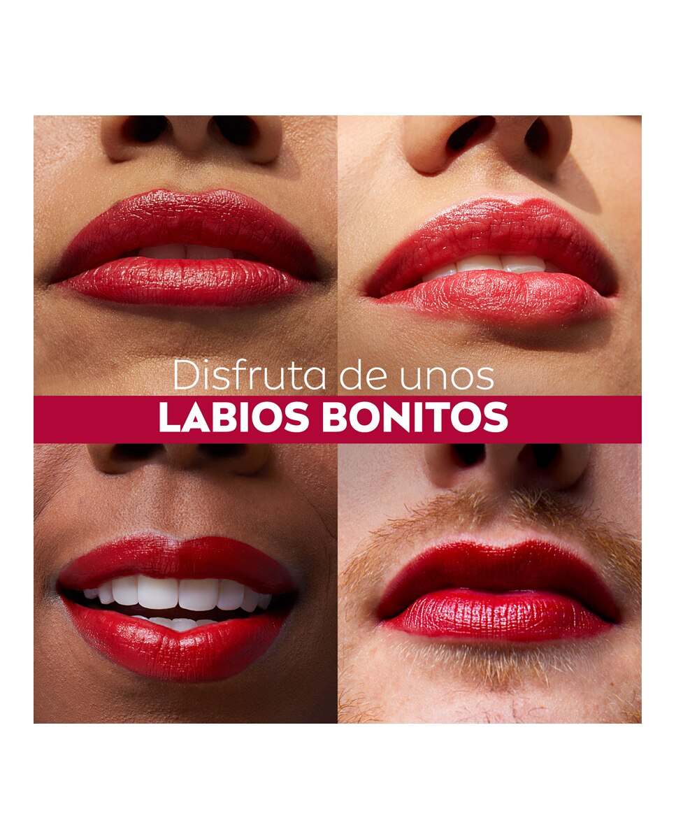 Imagen 7 de Bálsamo 3 En 1 Labios Y Mejillas Caring Beauty Intenso Spf30 4,8 Gr Liposan - Red Red