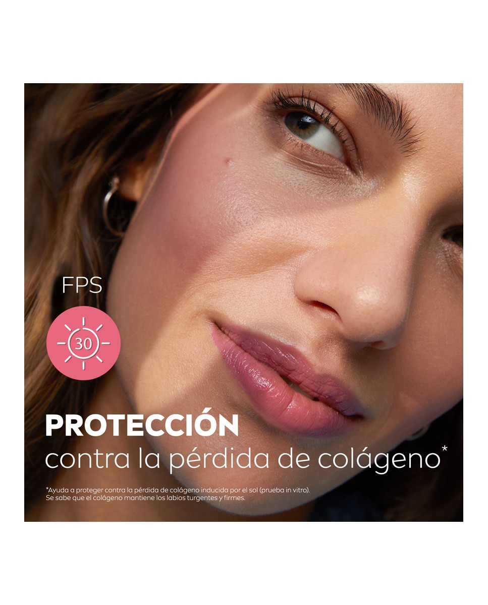 Bálsamo 3 En 1 Labios Y Mejillas Caring Beauty Intenso Spf30 4,8 Gr Liposan - Nude Pink Nude Pink-2