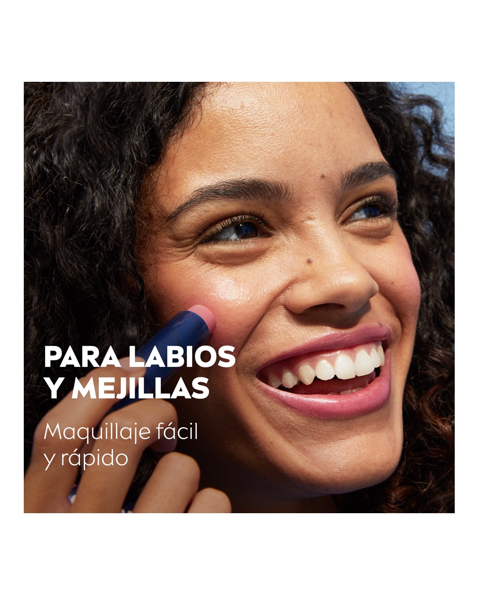 Bálsamo 3 En 1 Labios Y Mejillas Caring Beauty Intenso Spf30 4,8 Gr Liposan - Nude Pink Nude Pink-6
