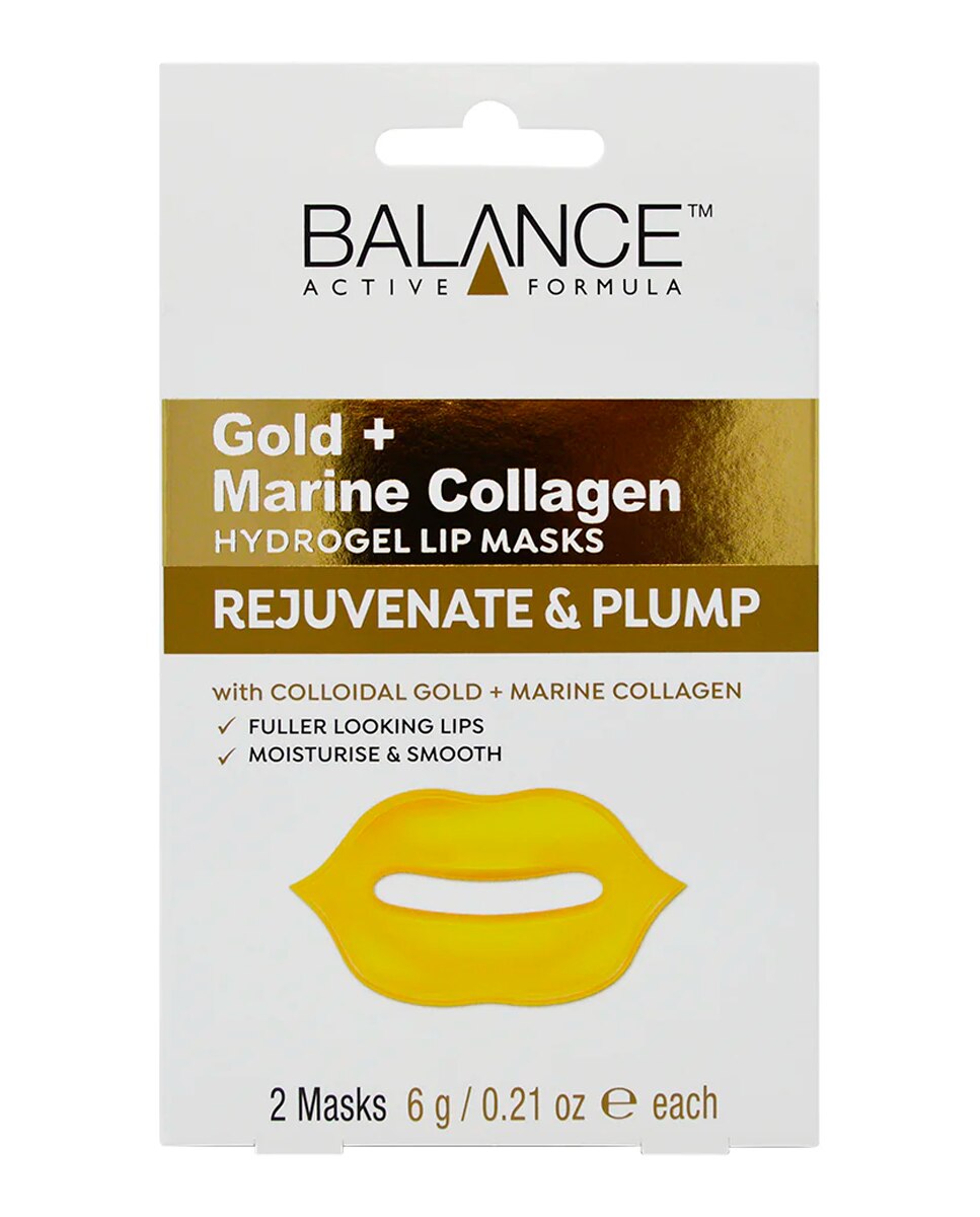 Imagen 0 de Parches de Labios Formula Gold+Marine Hydrogel 6 g Balance Active