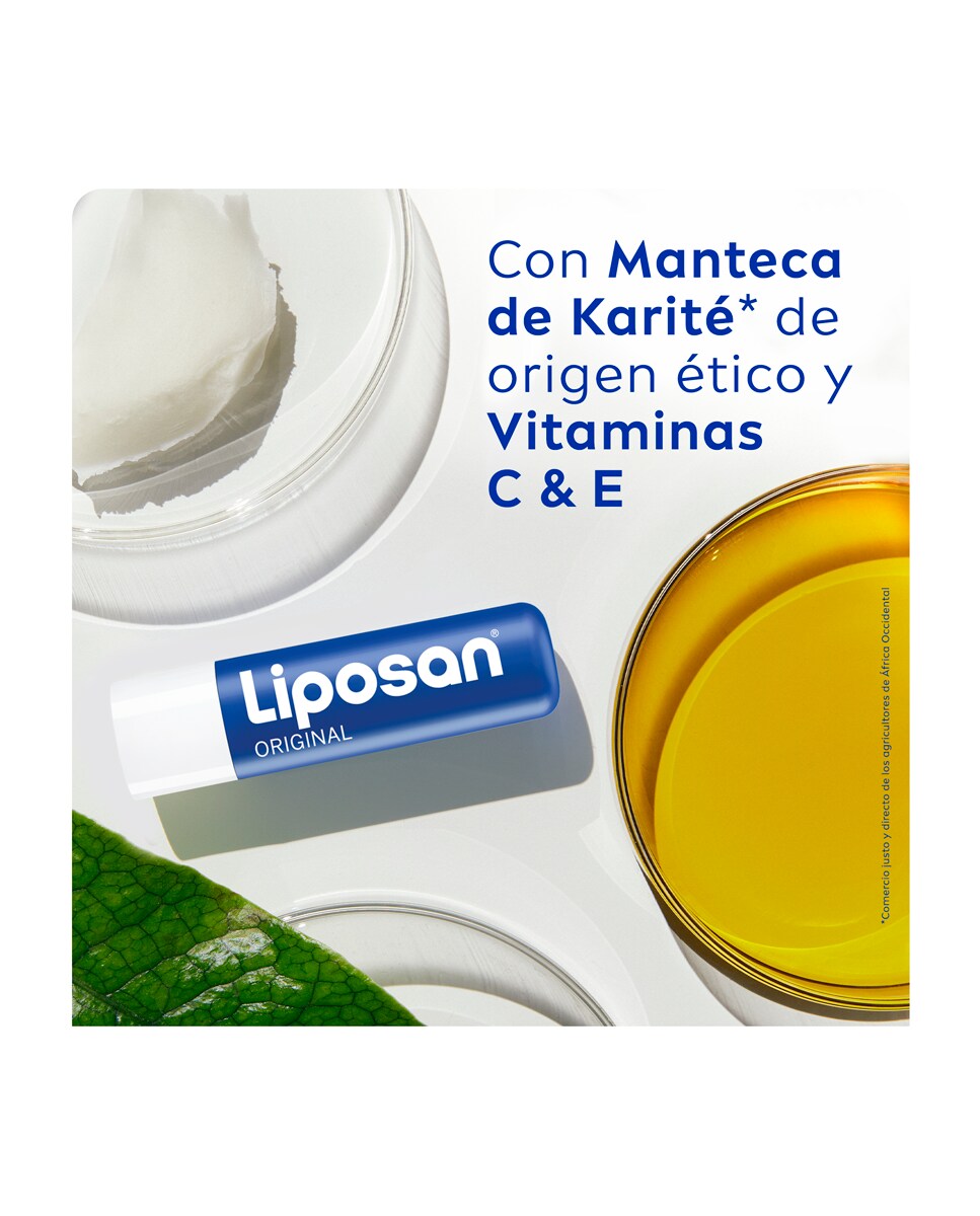 Pack Bálsamo Labial Liposan Original 4,8 g 5
