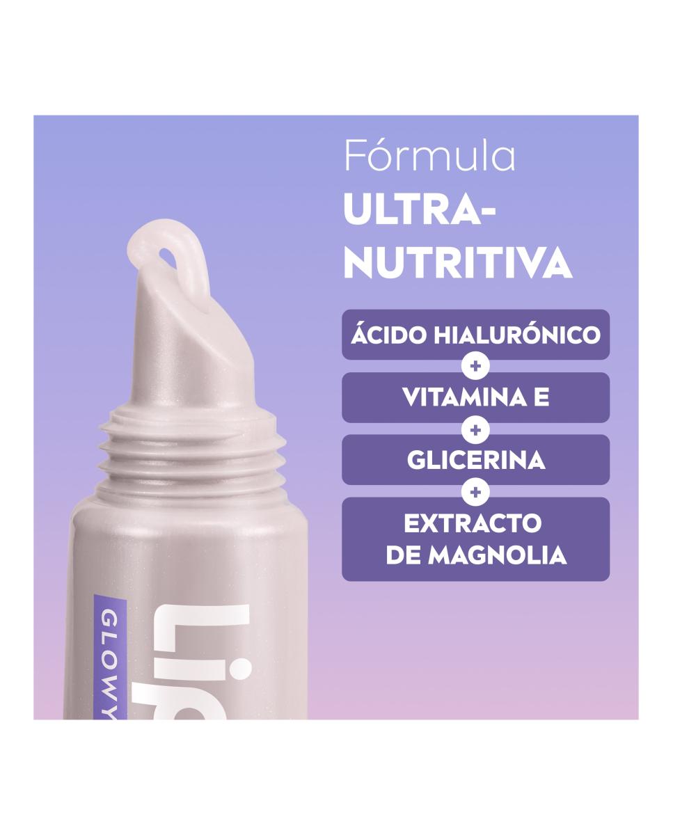 Imagen 4 de Protector Labial Glowy Lips Clear 4,8 Gr Liposan