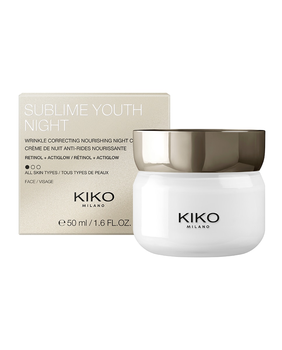 Kiko Milano - Crema De Noche Antiarrugas Y Nutritiva Con Retinol Sublime Youth Night Kiko Milano.