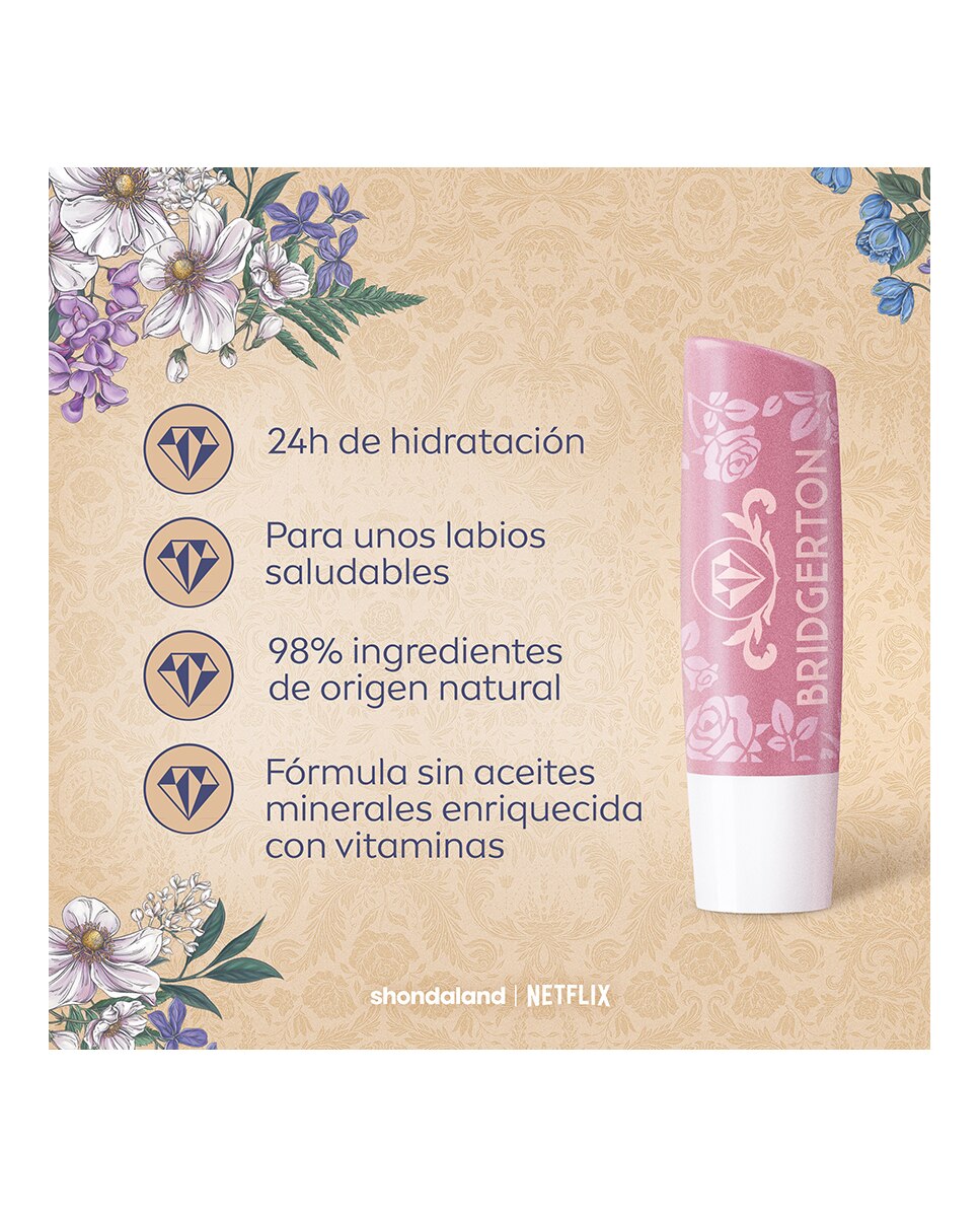Bálsamo Labial 24h Hidratación Rose Meringue Liposan - Rose Meringue Rose Meringue-4
