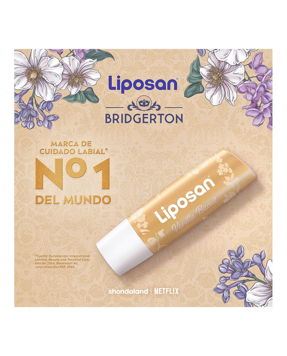 Bálsamo Labial 24h Hidratación Vanilla Biscuit Liposan - Vanilla Biscuit Vanilla Biscuit-7