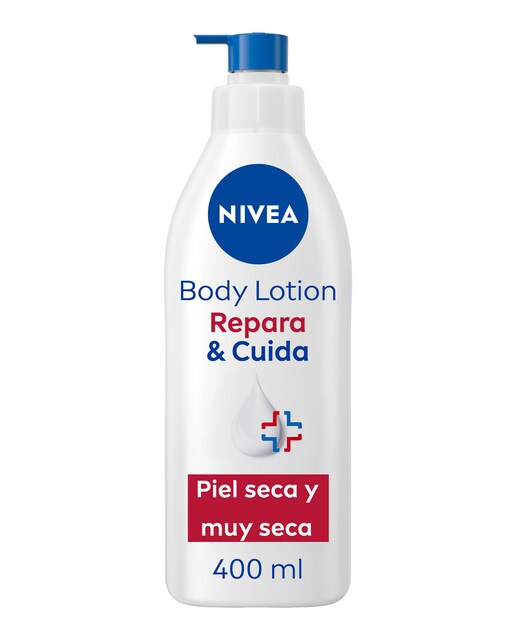 Loción Corporal Hidratante con Dispensador Body Milk Repara y Cuida 400 ml Nivea