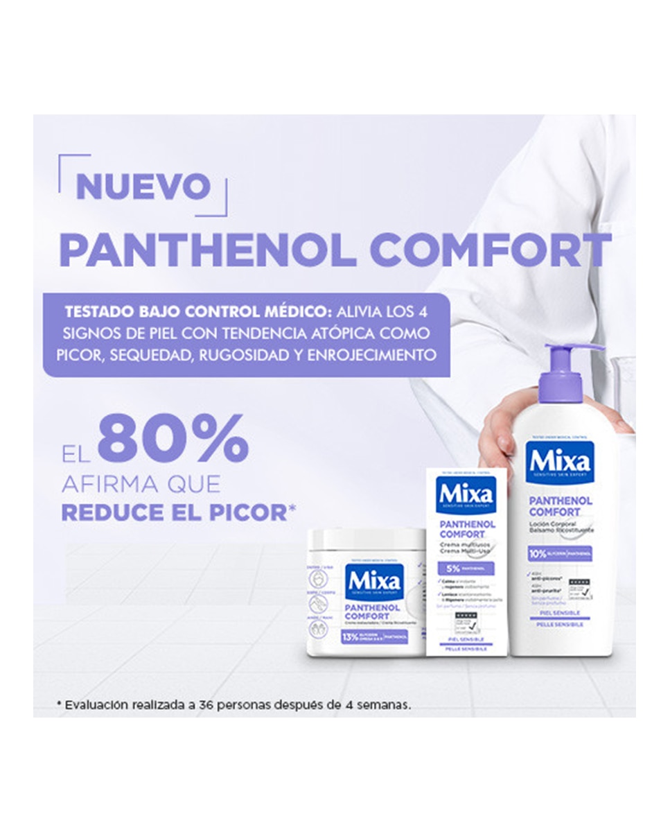 Crema Cuerpo Panthenol 400 ml Mixa - 400 ml 6