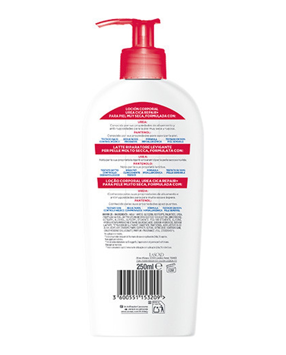 Locion Corporal Bote Urea 250 ml Mixa 250 ml 2