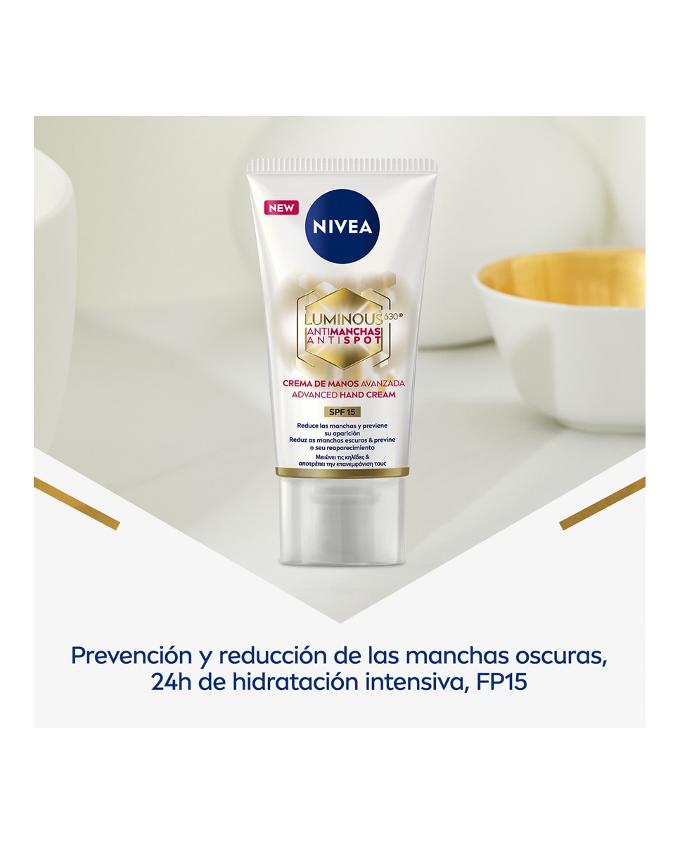 Crema de manos Antimanchas Luminous 630 50 ml Nivea - 50 ml 3