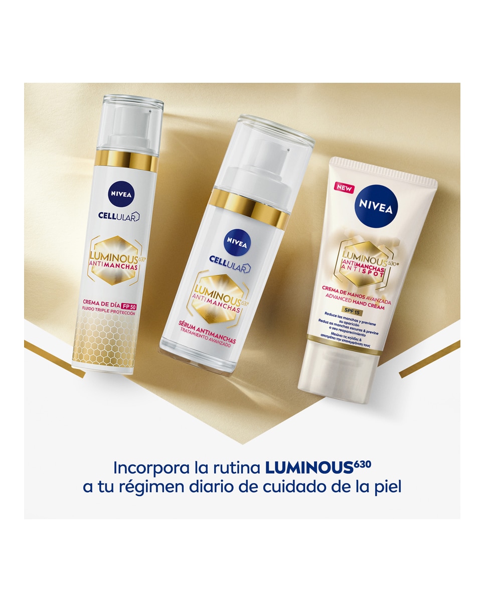 Crema de manos Antimanchas Luminous 630 50 ml Nivea - 50 ml 6