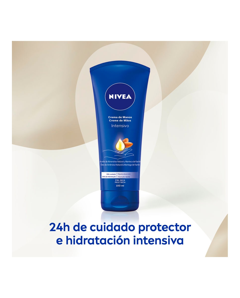 Crema De Manos Cuidado Intensivo Mini Formato De Viaje Nivea - 30 ml 2
