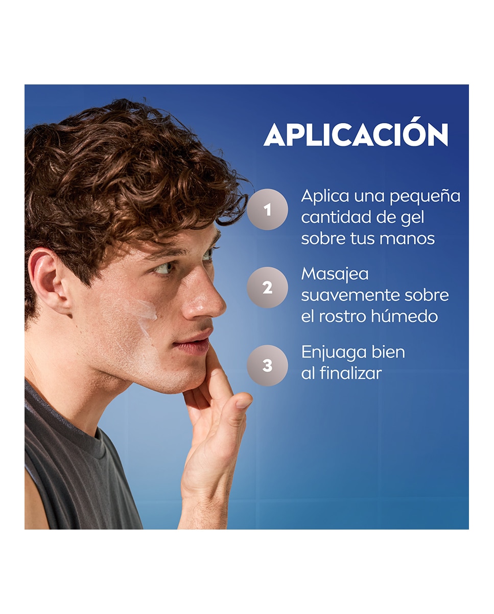Gel Limpiador Facial Hydrocare 100 ml NIVEA MEN - 100 ml 4