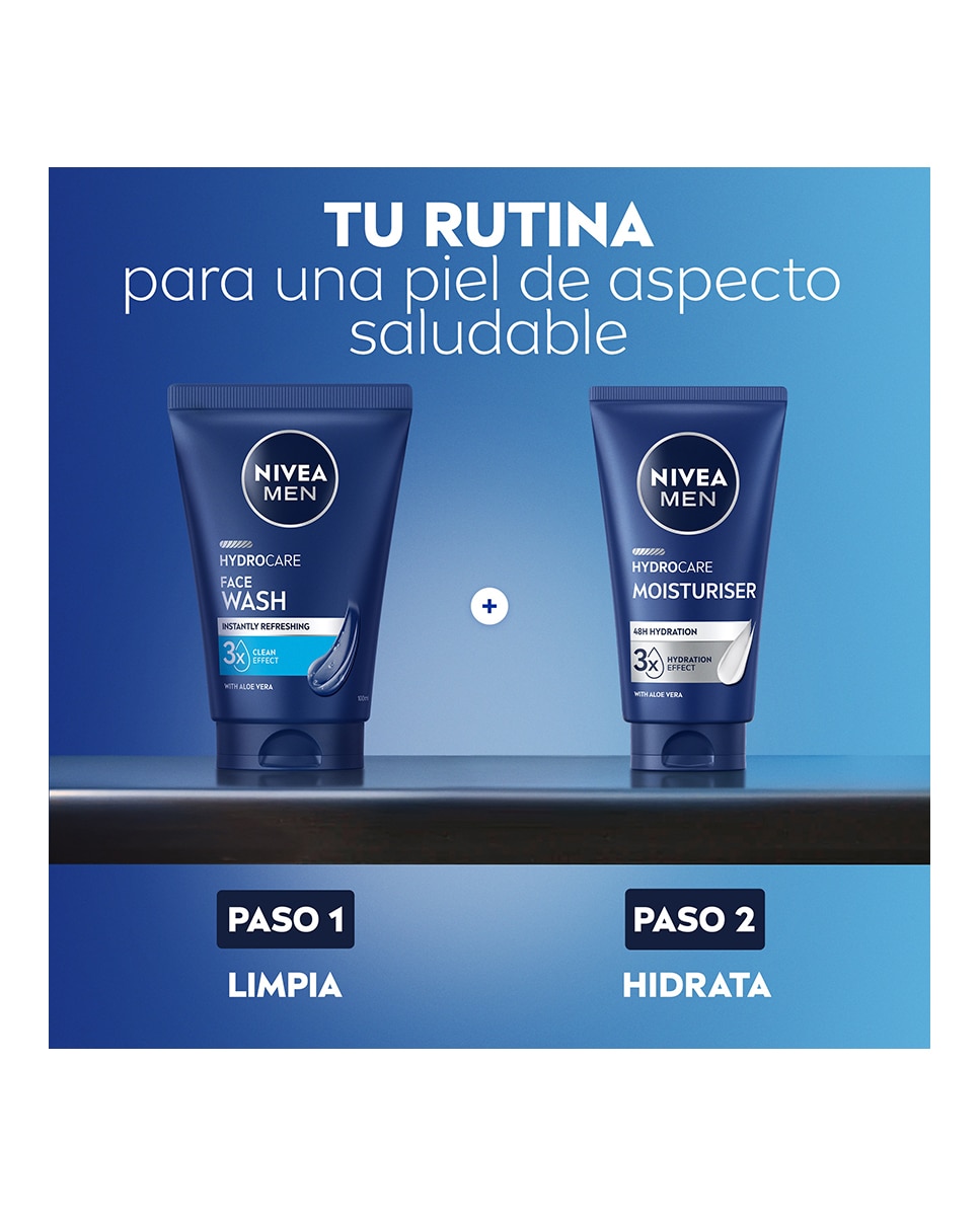 Gel Limpiador Facial Hydrocare 100 ml NIVEA MEN - 100 ml 6