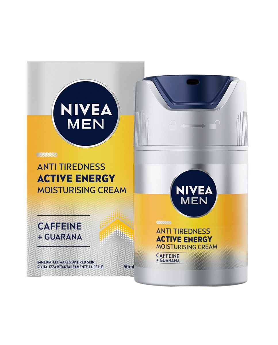NIVEA MEN - Crema Facial Hidratante Skin Energy 50 ml Nivea Men.