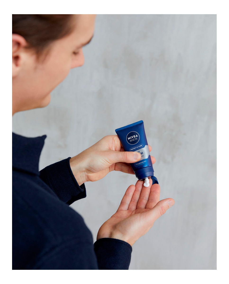 Imagen 6 de Crema Hidratante Protege & Cuida Hidratante Protector 75 ml Nivea Men - 75 ml