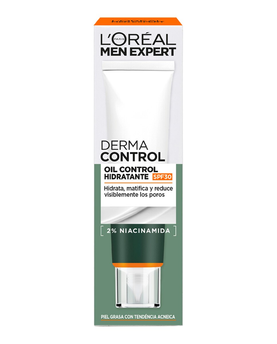 Crema Hidratante Facial SPF30 Derma Control Oil-Control L'oreal Men Expert - 40 ml 2