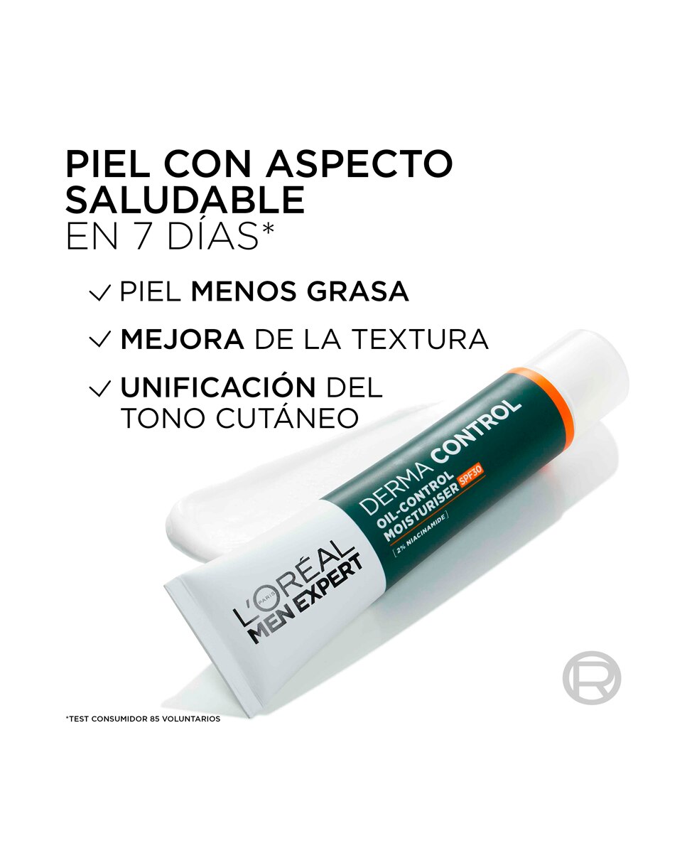 Crema Hidratante Facial SPF30 Derma Control Oil-Control L'oreal Men Expert - 40 ml 6