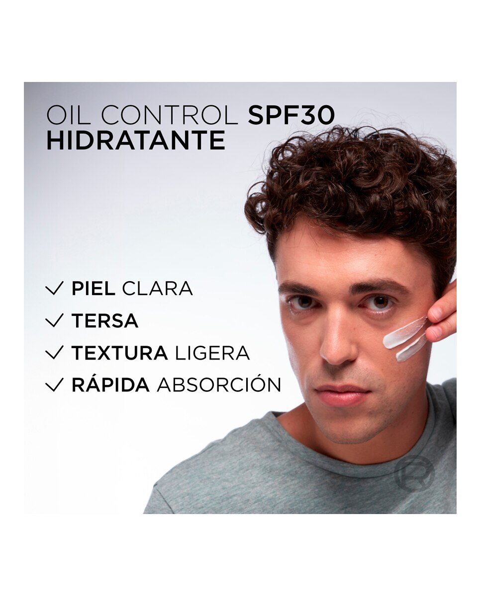Crema Hidratante Facial SPF30 Derma Control Oil-Control L'oreal Men Expert - 40 ml 8