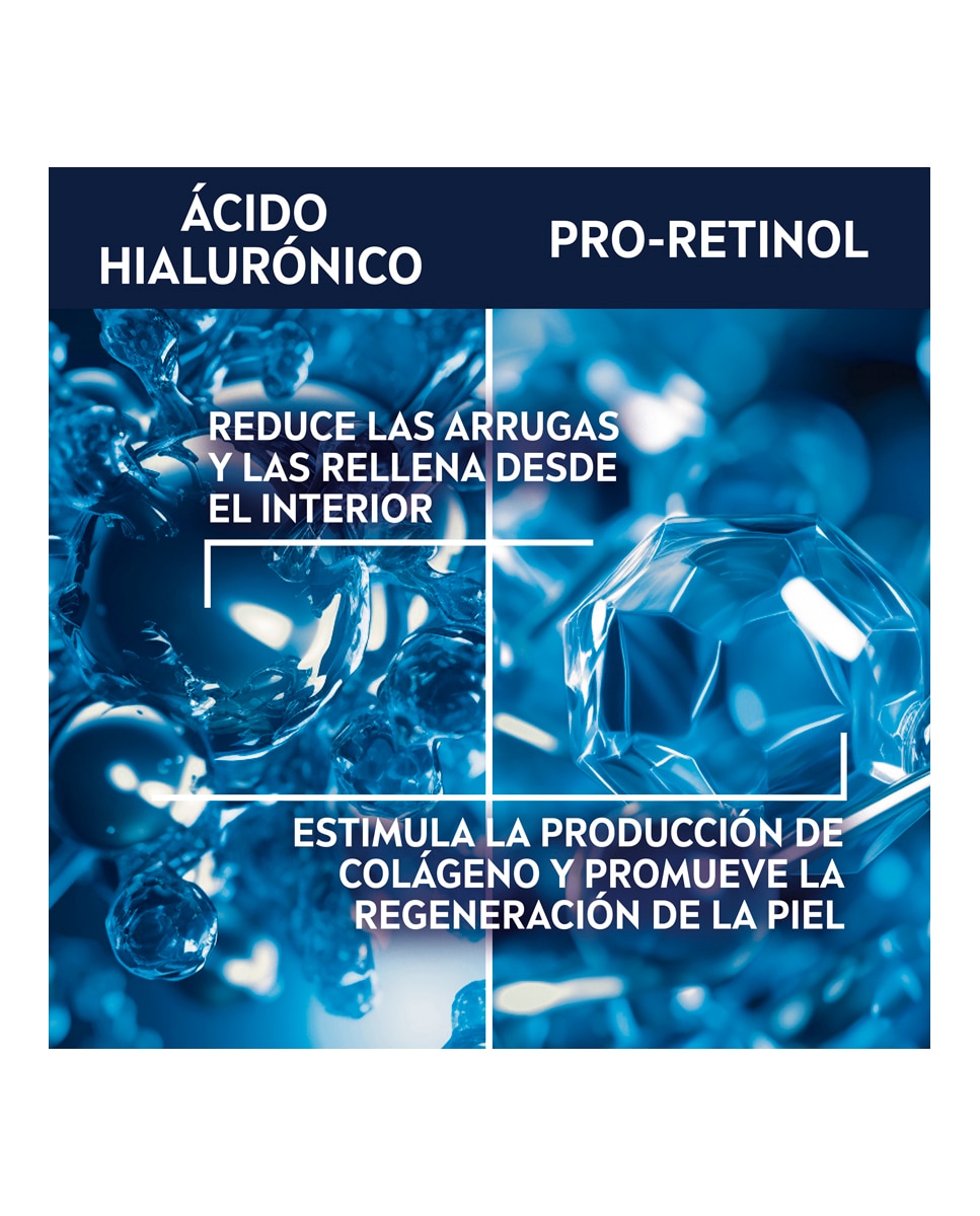 Imagen 3 de Crema De Día Hyaluron Hidratante Antiedad Fp15 50 ml Nivea Men - 50 ml