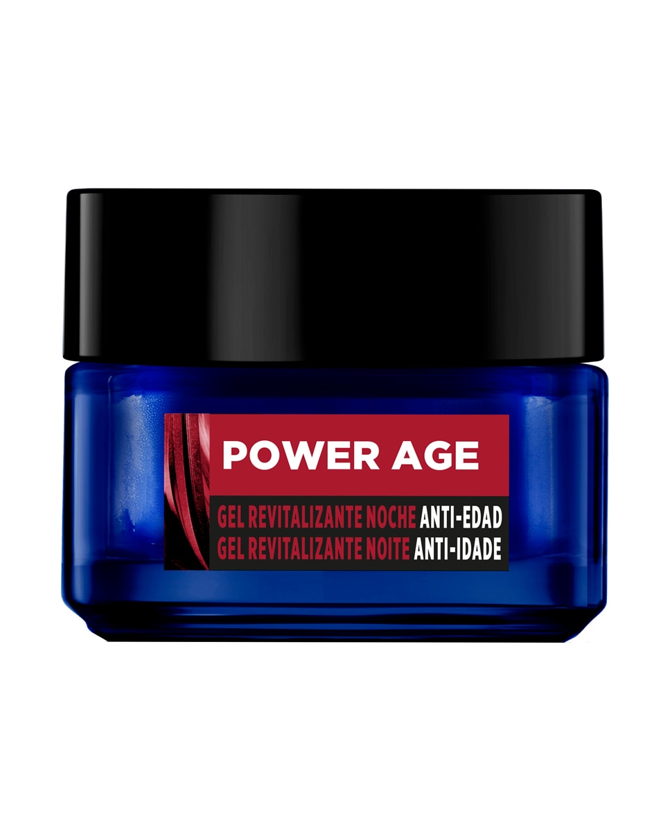L'Oréal Men Expert - Gel Revitalizante de Noche Anti-edad Power Age 50 ml L'oreal Men Expert.