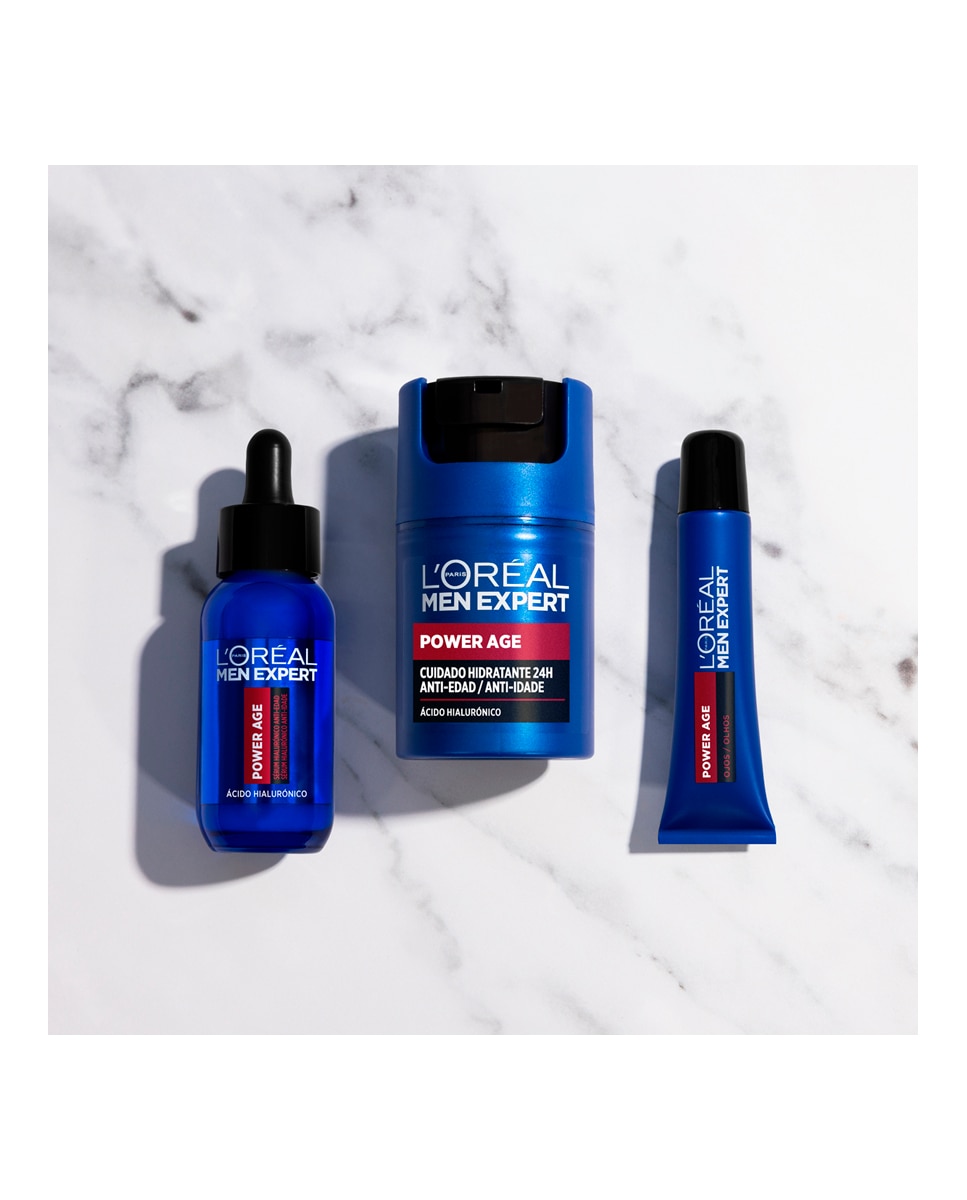 Sérum hialurónico anti-edad Power Age L'Oréal Men Expert 9