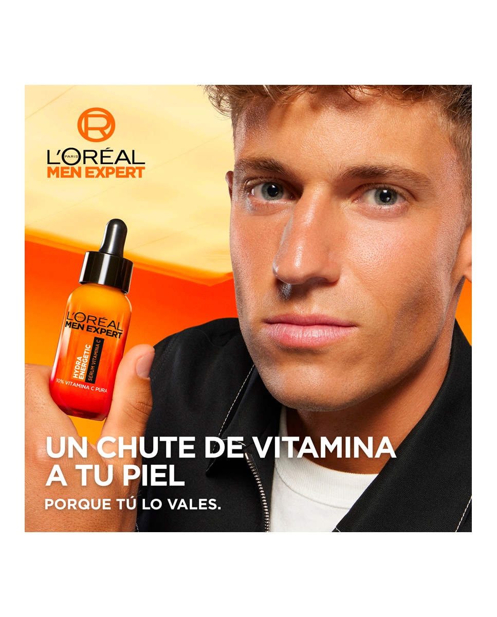 Sérum Vitamina C Hydra Energetic Anti-Fatiga L'Oreal Men Expert - 30 ml 8