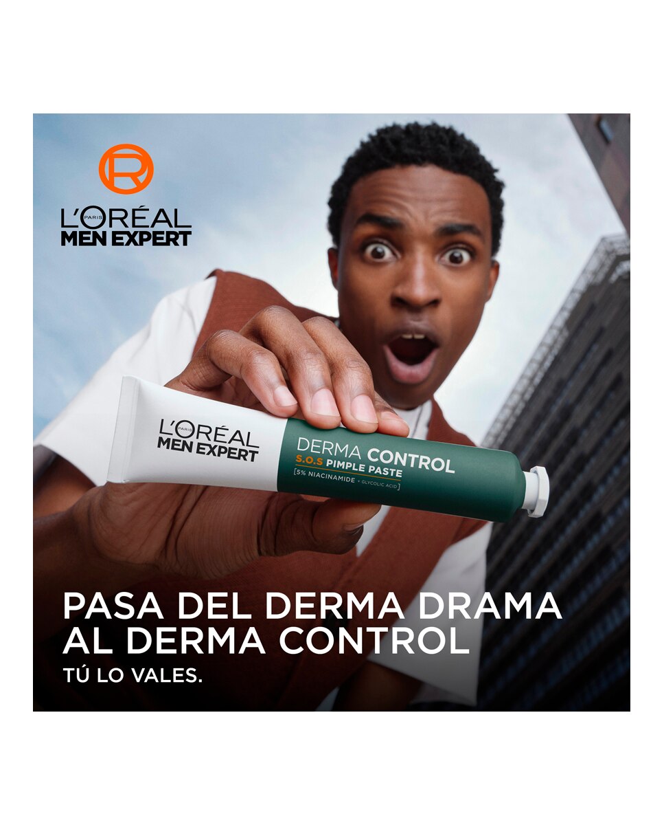Tratamiento Facial Anti-Imperfecciones Derma Control 45 ml L'oreal Men Expert - 45 ml 9