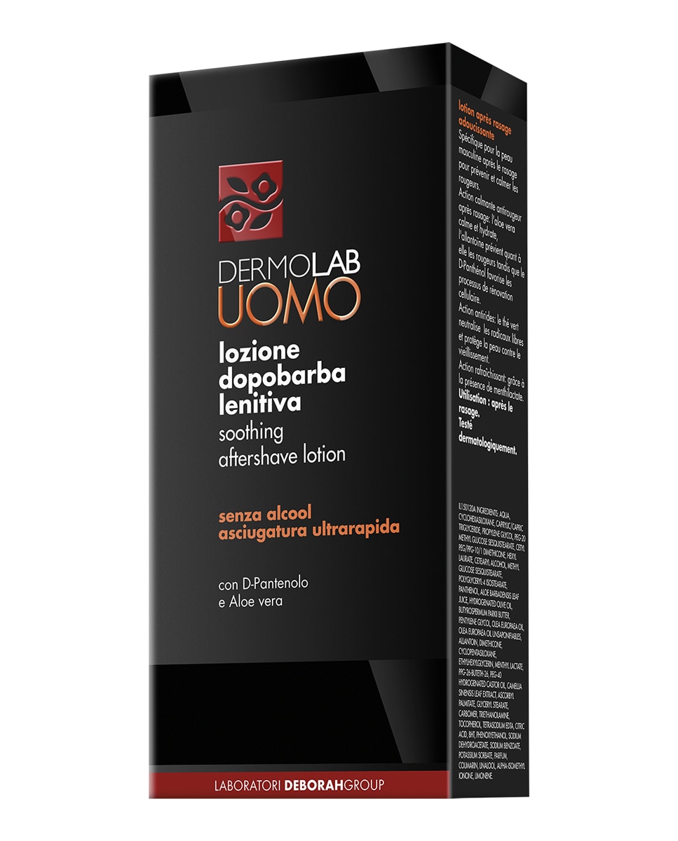 Emulsión después del afeitado Dermolab Uomo 2