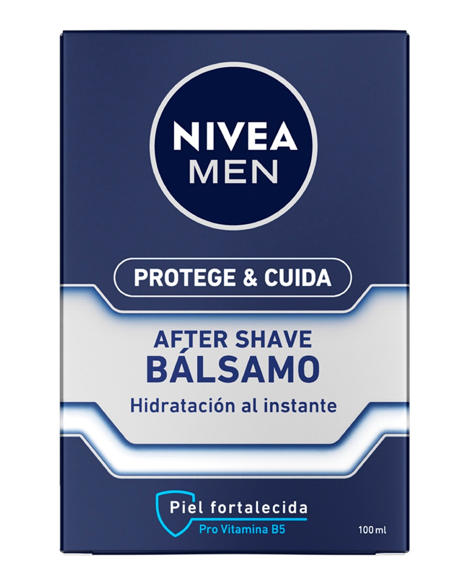 Imagen 3 de Bálsamo After Shave Protege & Cuida Hidratante 100 ml Nivea Men - 100 ml