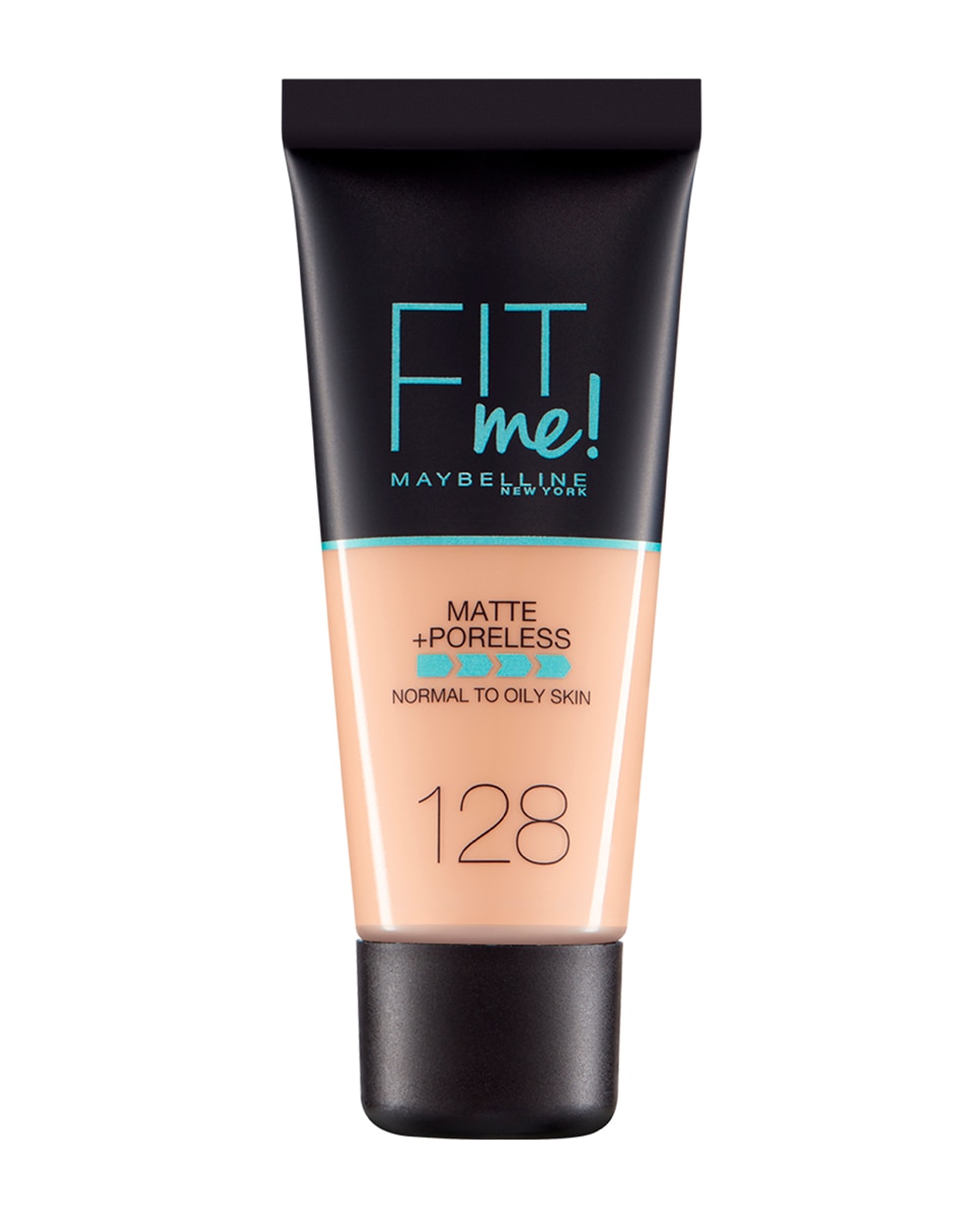 Base de Maquillaje Fit Me Matte + Poreless Maybelline - 128 Warm Nude 128 Warm Nude-1