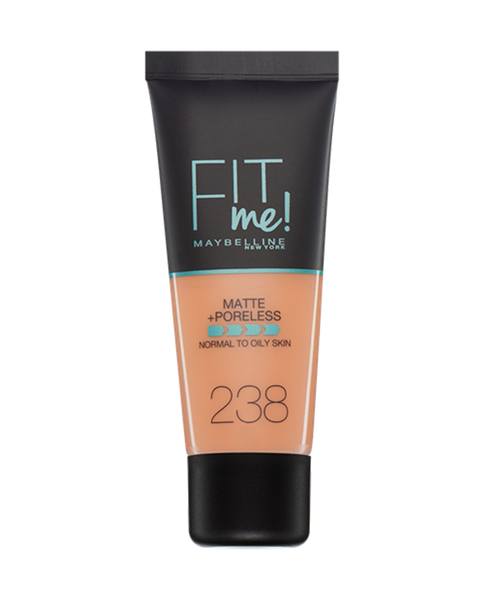 Base de Maquillaje Fit Me Matte + Poreless Maybelline - Rich Tan 238 Rich Tan 238-1