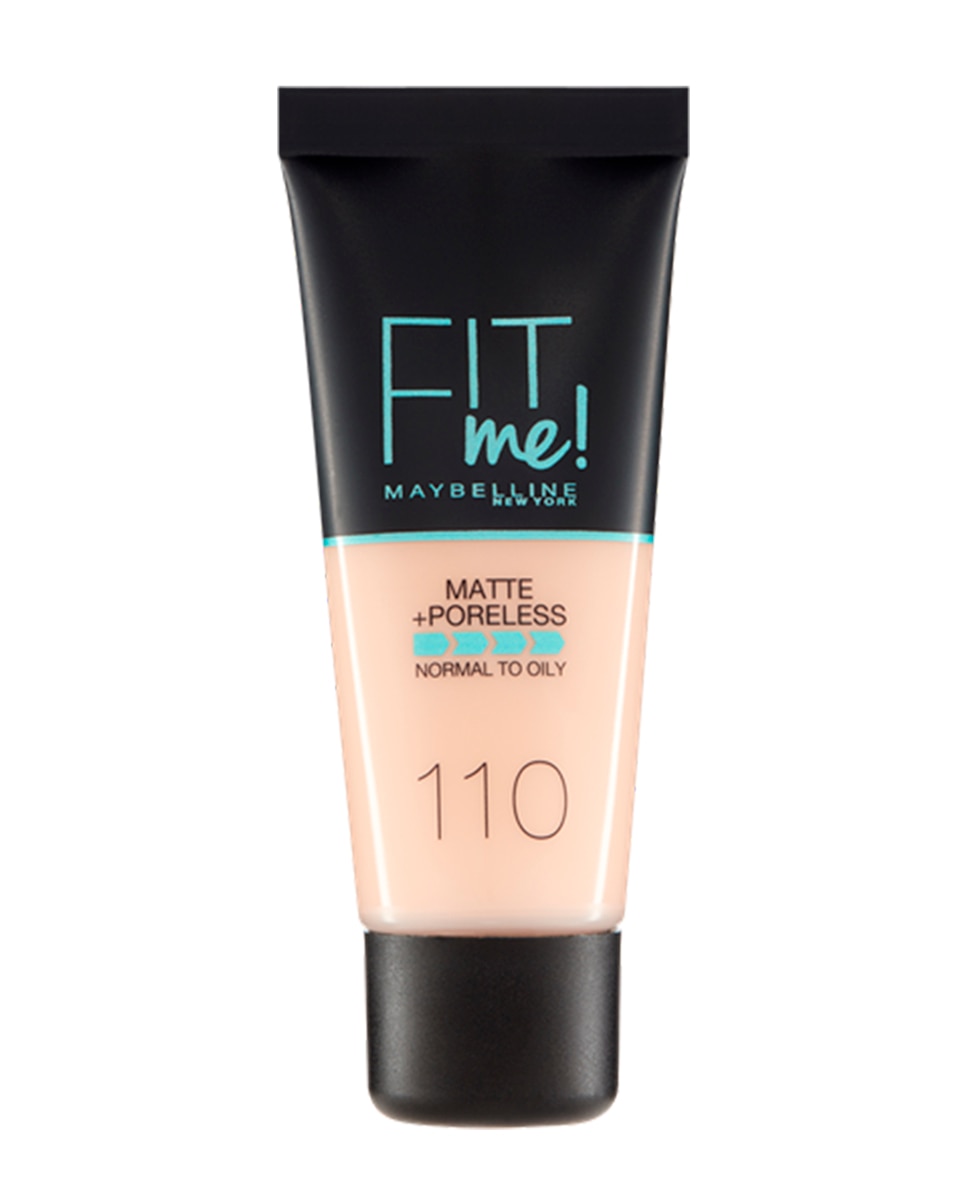 Base de Maquillaje Fit Me Matte + Poreless Maybelline - Porcelain 110 Porcelain 110-1