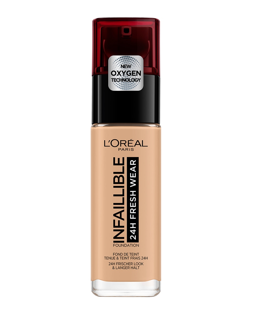 Base de Maquillaje Infaillible 32h Freshwear L'Oréal Paris - Sable Doré 200 30 ml Sable Doré 200-2