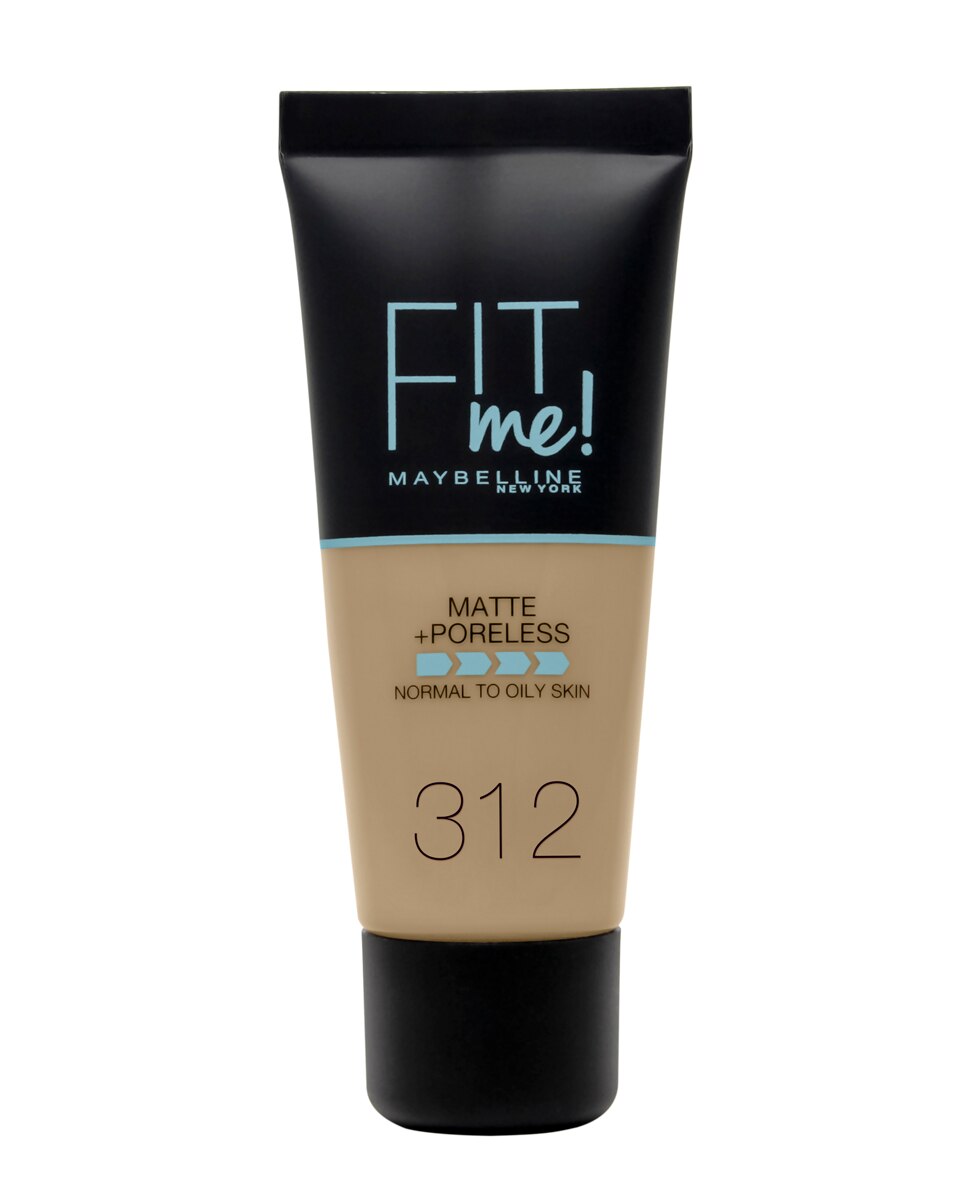 Base de Maquillaje Fit Me Matte + Poreless Maybelline - 312 Golden 312 Golden-1