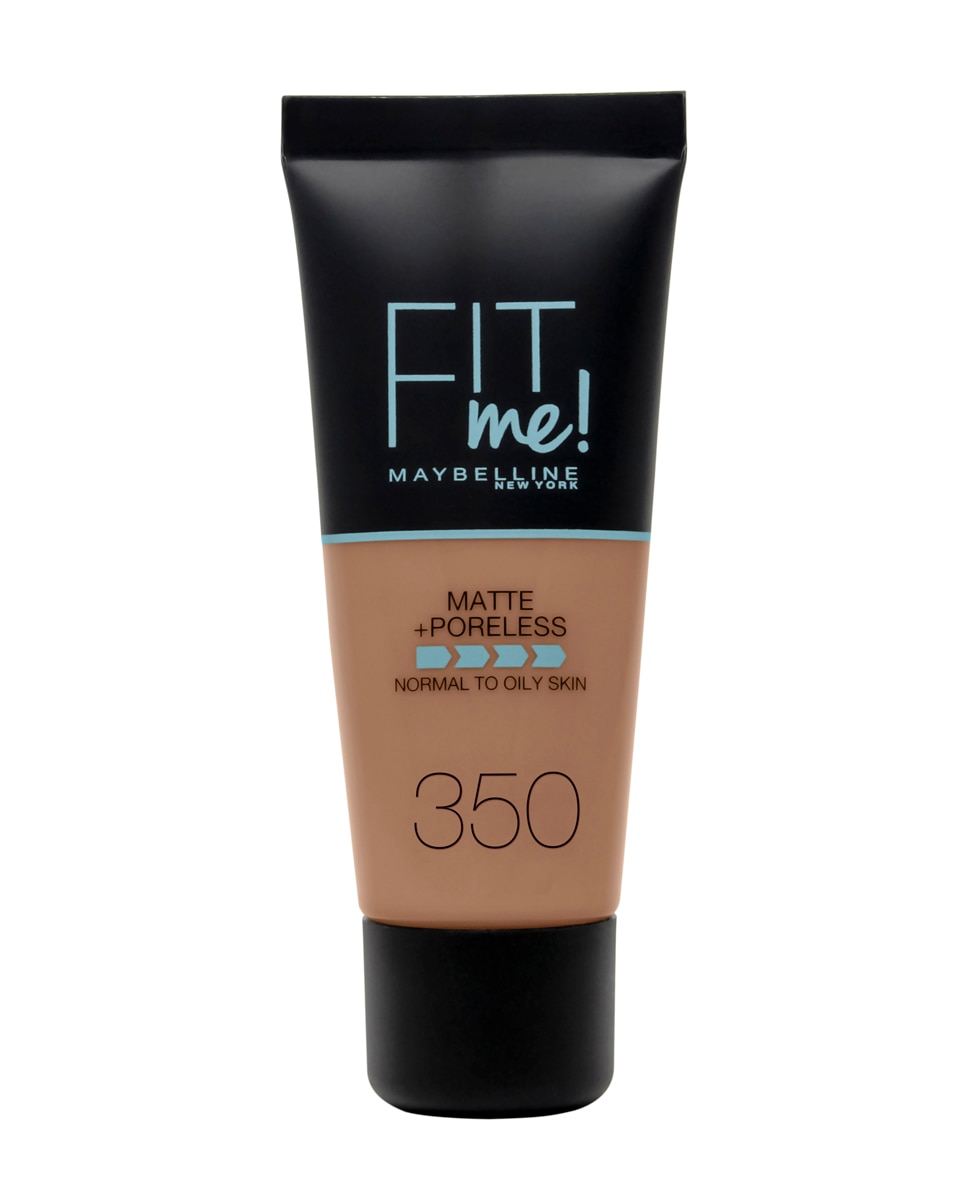 Base de Maquillaje Fit Me Matte + Poreless Maybelline - Caramel 350 Caramel 350-1