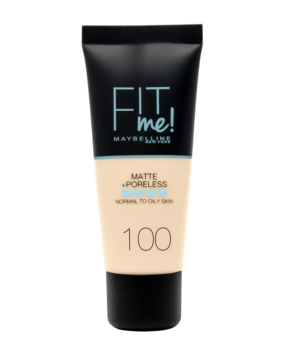 Base de Maquillaje Fit Me Matte + Poreless Maybelline - Warm Ivory 100 Warm Ivory 100-1