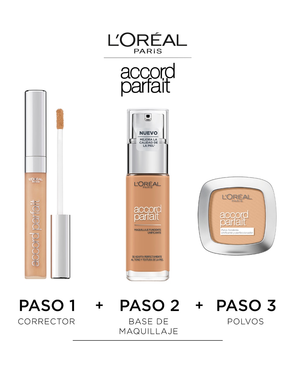 Base de maquillaje Accord Perfect L'Oréal Paris - Beige Beige-4