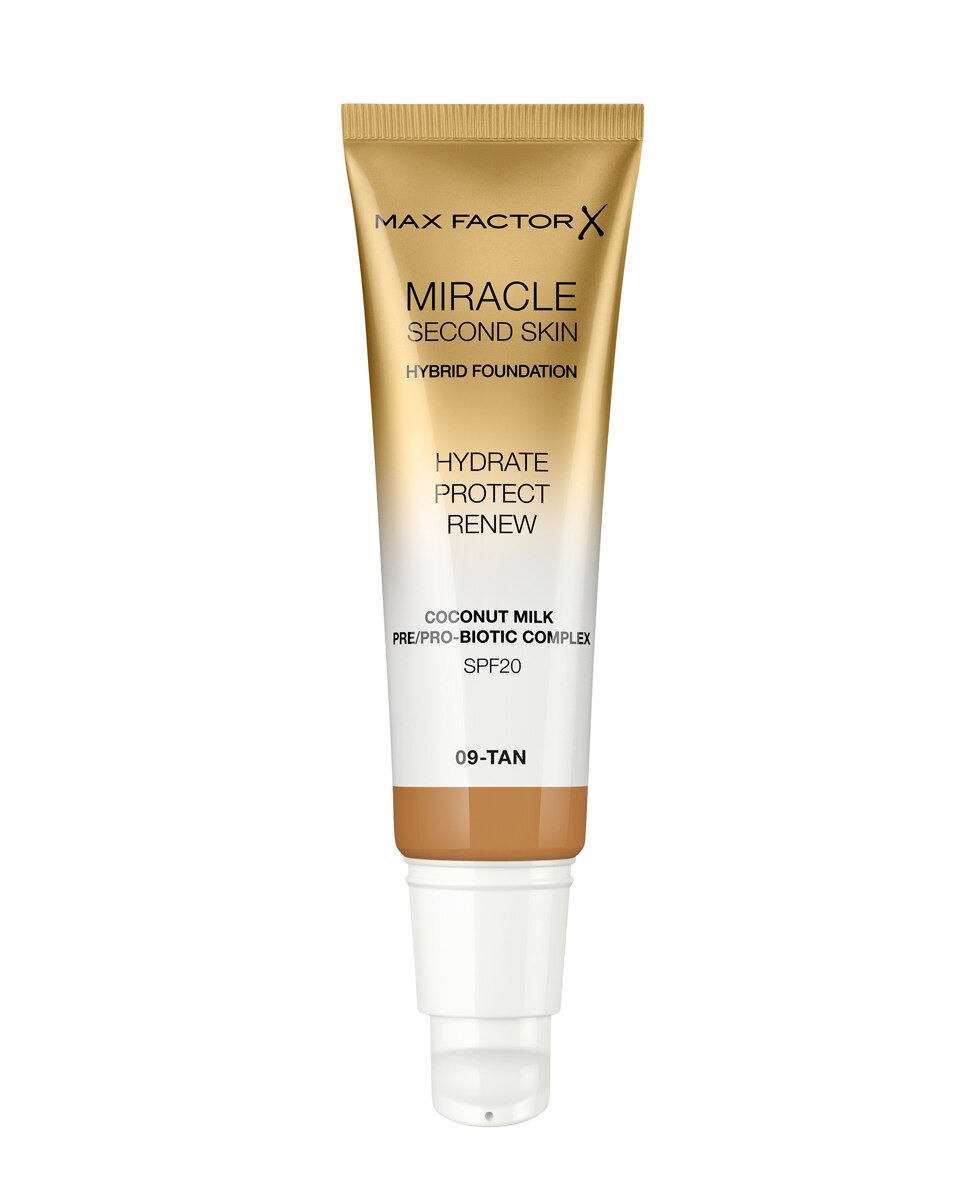 Base de maqullaje Miracle Touch Second Skin Max Factor - 09 30 ml 09-2