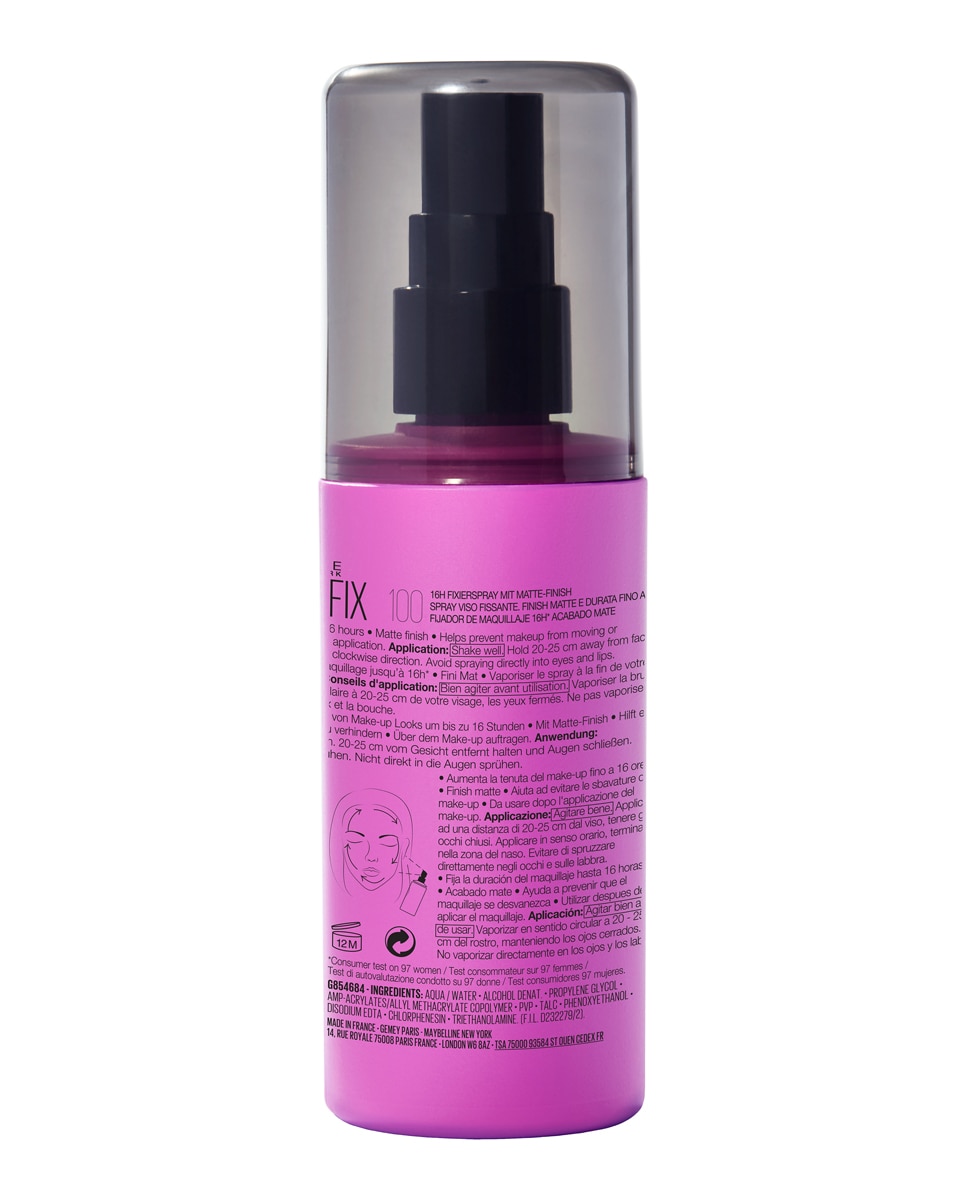 Spray fijador de maquillaje Lasting Fix Maybelline - 100 ml 2