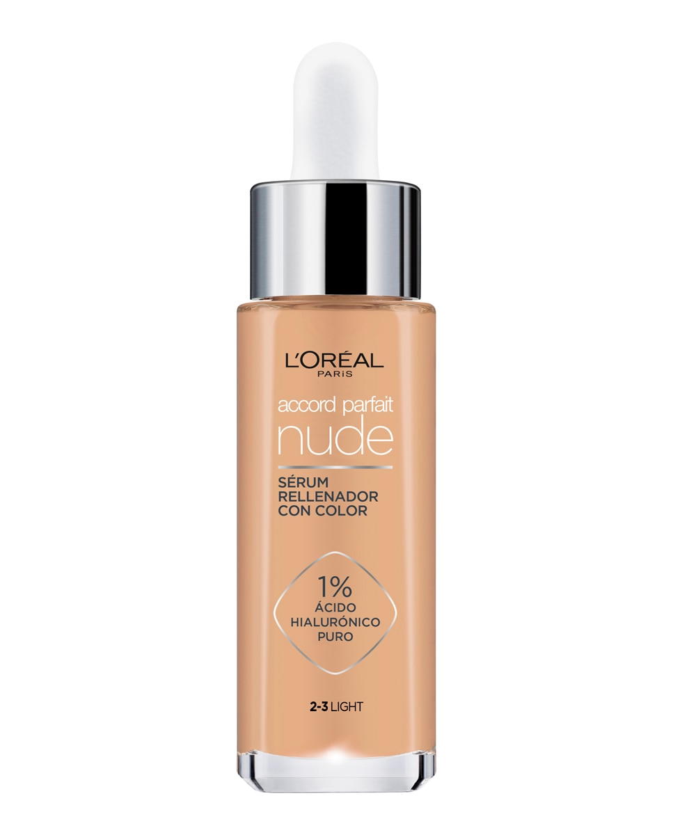 Sérum rellenador con color Accord Parfait Nude L'Oréal Paris - 2-3 Light 2-3 Light-1