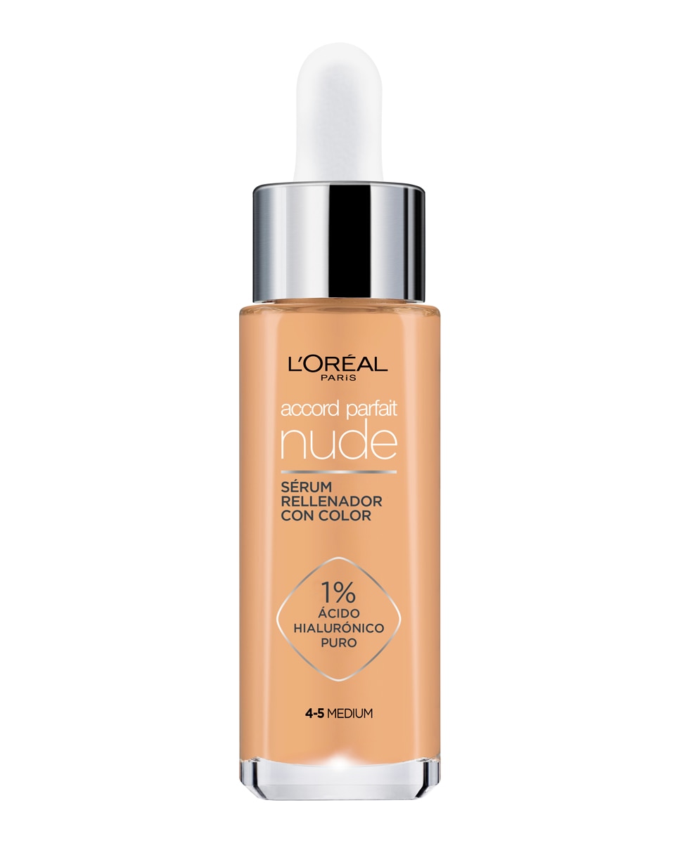 Sérum rellenador con color Accord Parfait Nude L'Oréal Paris - 4-5 Medio 4-5 Medio-1