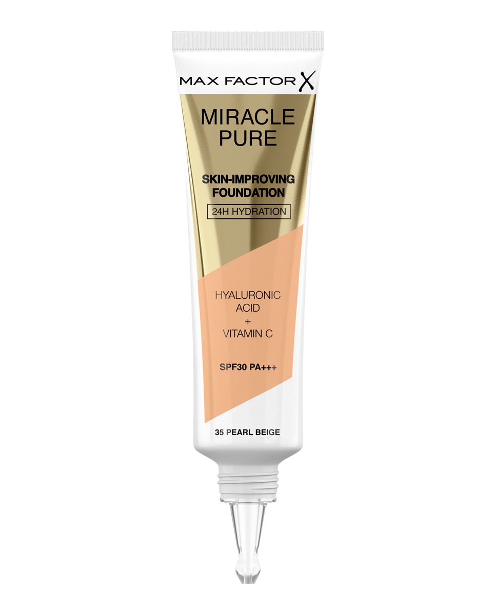 Base de maquillaje Miracle Pure Max Factor - 35 Pearl Beige 35 Pearl Beige-3